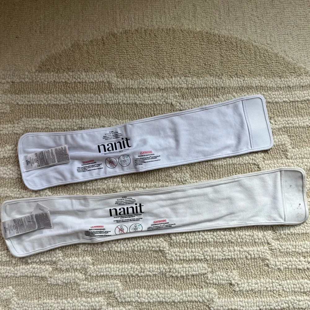 Nanit baby belt breathing bands set